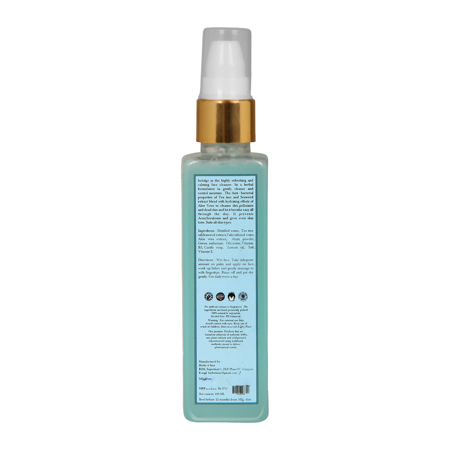 Tea tree Seaweed Facewash